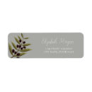 Search for olive branch return address labels Stylish