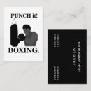 Search for box business cards Fitness