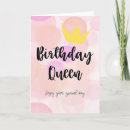 Search for queen for a day birthday cards Crown