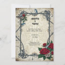 Search for rockabilly wedding invitations Roses