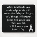 Search for cancer survivor mousepads White