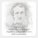 Search for allan poe stickers Writer