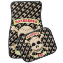 Search for skull car floor mats black and white