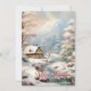 Search for mountain scene christmas cards Snow