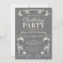 Search for grandmother birthday invitations For her