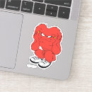 Search for gossamer stickers Looney tune character