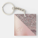 Search for girly decor key rings Rose gold