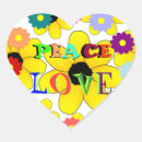 Search for 60s flower power stickers Peace