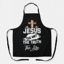 Search for truth aprons Jesus