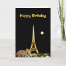 Search for paris birthday cards Night