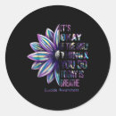 Search for teal awareness ribbon stickers Anxiety