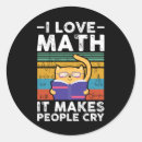 Search for mathematic stickers Math lover