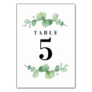 Search for eucalyptus table cards Numbers