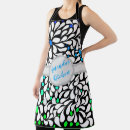 Search for blue swirl pattern aprons Floral