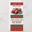 Search for football ticket invitations Tailgate party