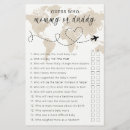 Search for travel baby shower games World map