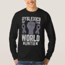 Search for funny dyslexic tshirts Graphic