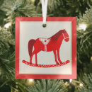 Search for horse christmas tree decorations Scandinavian