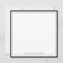 Search for line note cards Monogrammed