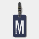 Search for family luggage tags Initial