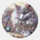 Search for grey cats stickers Nebelung