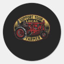 Search for support local stickers Farmer