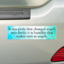 Search for humility bumper stickers Christian