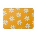 Search for yellow daisy bath mats Retro