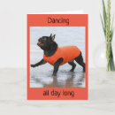 Search for dance birthday cards Dog