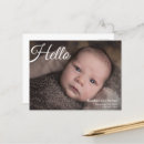 Search for newborn baby postcards Elegant