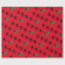Search for sleigh wrapping paper Santa