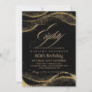 Search for happy 80th birthday invitations Black