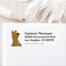 Search for scooby doo return address labels Hanna barbera cartoon