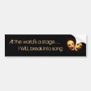 Search for theatre bumper stickers Acting