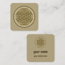 Search for sacred geometry business cards Flower of life