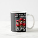 Search for cat with gun mugs Vote him out