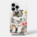 Search for siberian husky iphone cases Watercolor