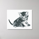 Search for kitten canvas prints Indoors
