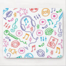 Search for musical design mousepads Pattern