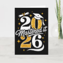 Search for masters degree congratulations cards University