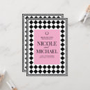 Search for patterns wedding invitations Geometric