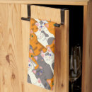 Search for black and white cat tea towels Pets