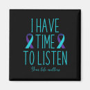 Search for aware magnets Suicide prevention