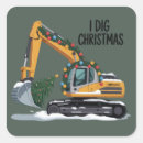 Search for funny excavator stickers Winter