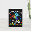 Search for son with autism cards Support