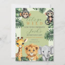 Search for baby safari birthday invitations Wild