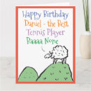 Search for funny tennis birthday cards Cartoon