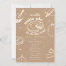 Search for thanksgiving baby shower invitations Cutie pie