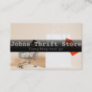 Search for thrift store business cards Antiques