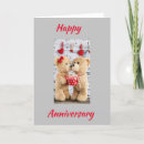 Search for bear anniversary cards Heart